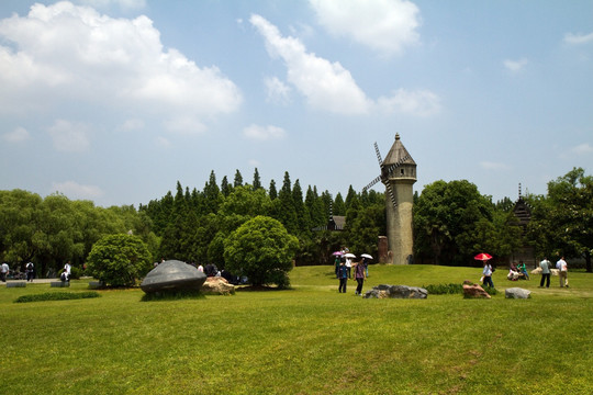 崇明岛 东平国家森林公园 户外