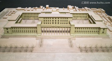 国家博物馆 建筑模型