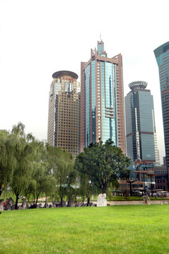 上海浦东现代建筑