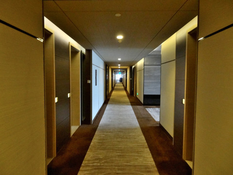 酒店客房通道 走廊