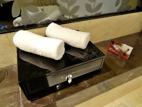 酒店客房面巾