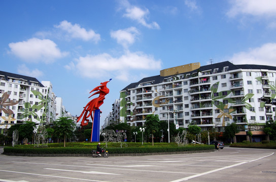 凤凰来仪花坛