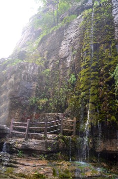 云台山风景 青山绿水  瀑布