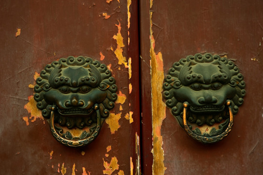 北京老建筑的门环