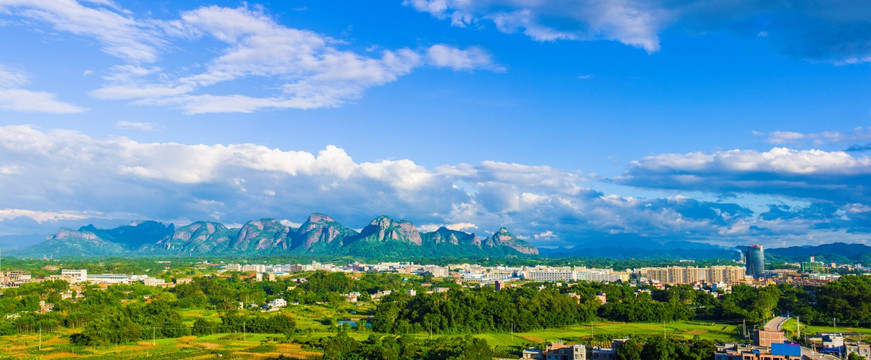 都峤山风光