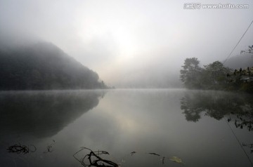 广东韶关南雄帽子峰保护区山水