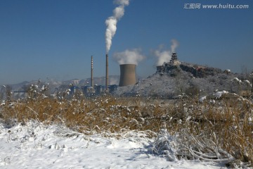 永定河森林公园雪景