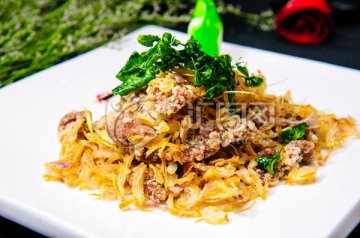 金蒜香茅炒牛肉