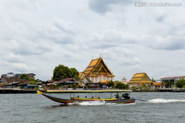 曼谷湄南河风光