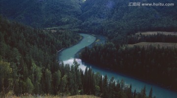 喀纳斯 月亮湾 布尔津 贾登峪