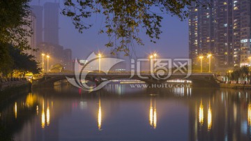 成都锦江夜景