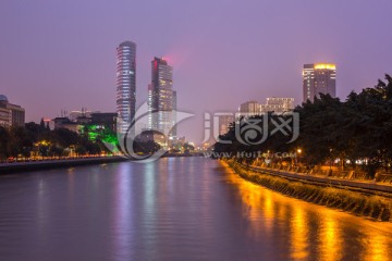 成都锦江夜景