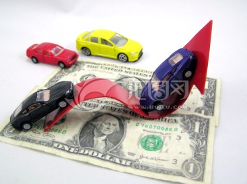 美元和汽车模型