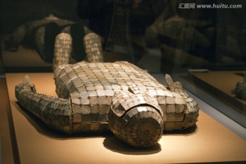 南京博物院 汉银缕玉衣 博物馆