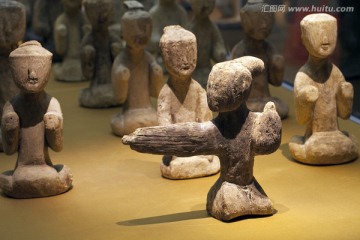 南京博物院 古代木俑 博物馆