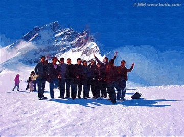 雪山风景