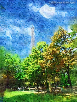 巴黎风景
