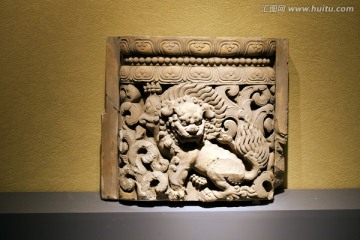 大觉寺砖块 砖雕 南京博物院