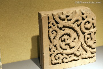 大觉寺砖块 砖雕 南京博物院