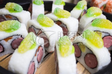 香肠寿司卷