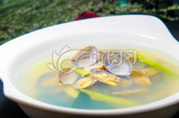 香茅文蛤汤