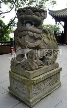 都江堰石狮雕塑