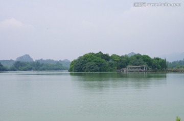 星湖风景