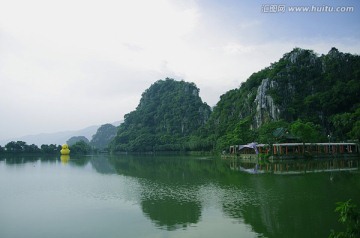 星湖风景