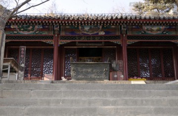 北京戒台寺  铜香炉