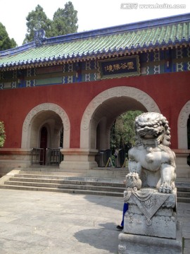 南京 灵谷寺 景区 钟山风景区