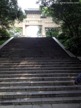 南京 灵谷寺 景区 钟山风景区