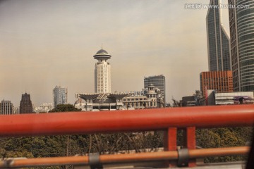 上海高速路 现代建筑