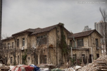 上海 莫干山 上海老建筑 拆迁