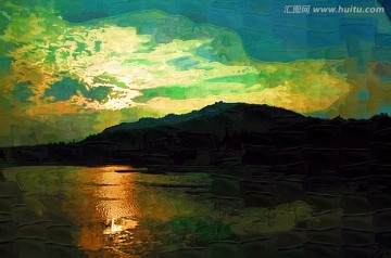 山水装饰画