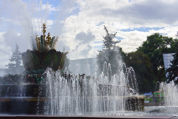 外国喷泉景观