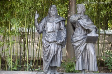 名人雕像 上海 雕塑 历史名人