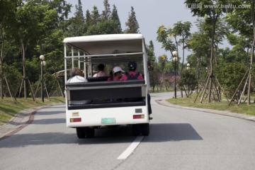 上海 东方绿舟 公园 道路