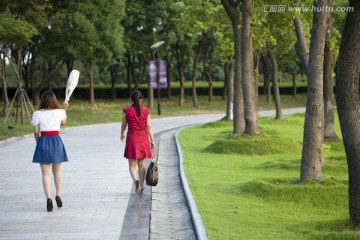 上海 东方绿舟 公园 道路