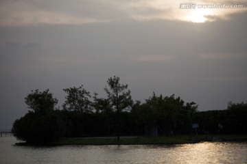 淀山湖 水面 公园 户外 晴天