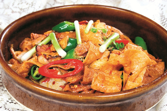 干锅千页豆腐