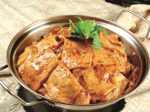 干锅千页豆腐