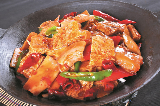 干锅豆腐