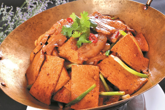 干锅干豆腐