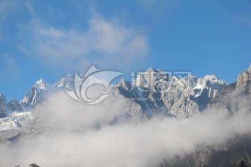 云南丽江玉龙雪山风光