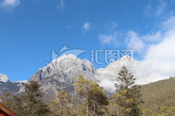 云南丽江玉龙雪山风光