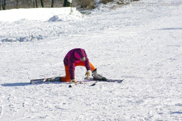 滑雪的人