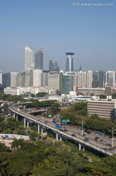 深圳 都市风景 车公庙片区