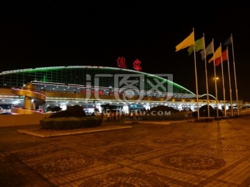 桂林机场夜景