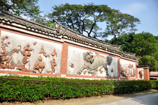 泉州开元寺浮雕壁画