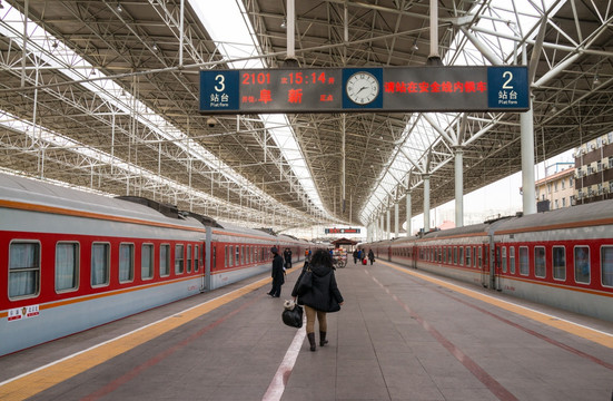 北京北站 站台